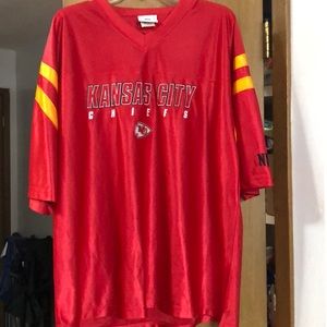 Authentic NFL KC Chiefs Short Sleeve Shirt XL